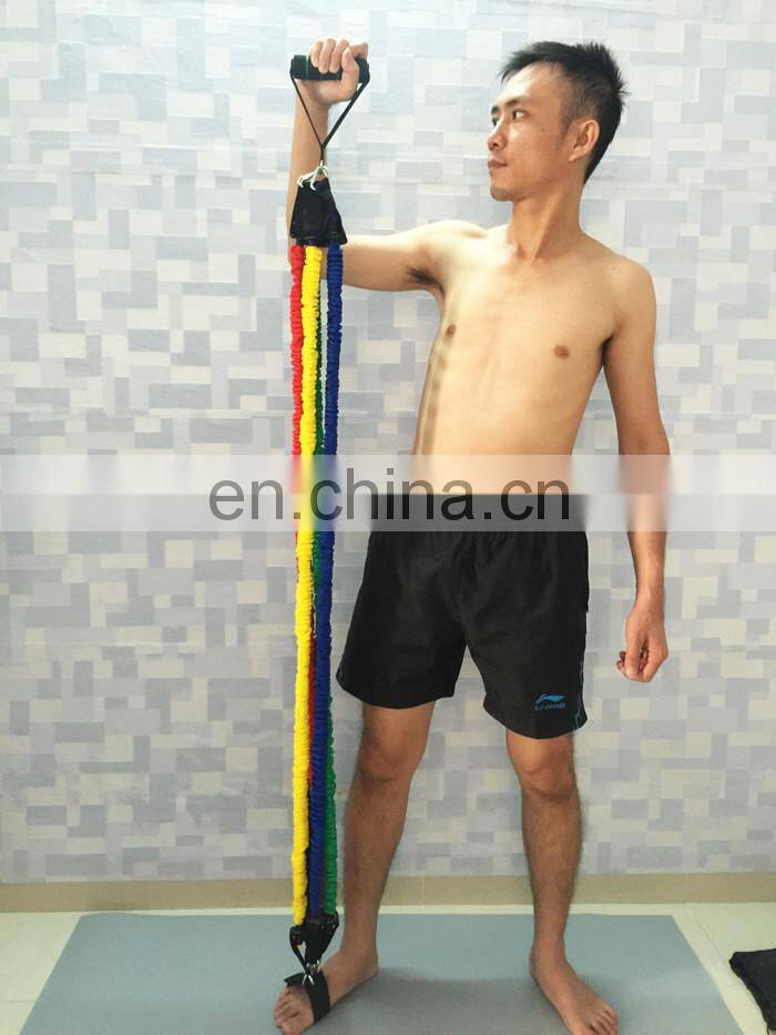 ANY-006 High quality Fabric sleeve cover Power Resistance bands wholesale,exercise resistance bands,big 5 resistance bands