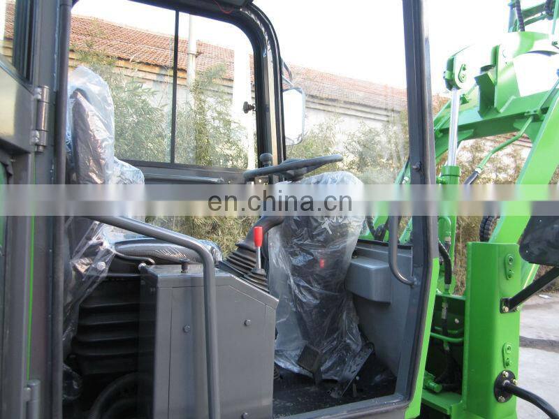 Latest 4WD mini garden loader ZL06Fwith quick coupler