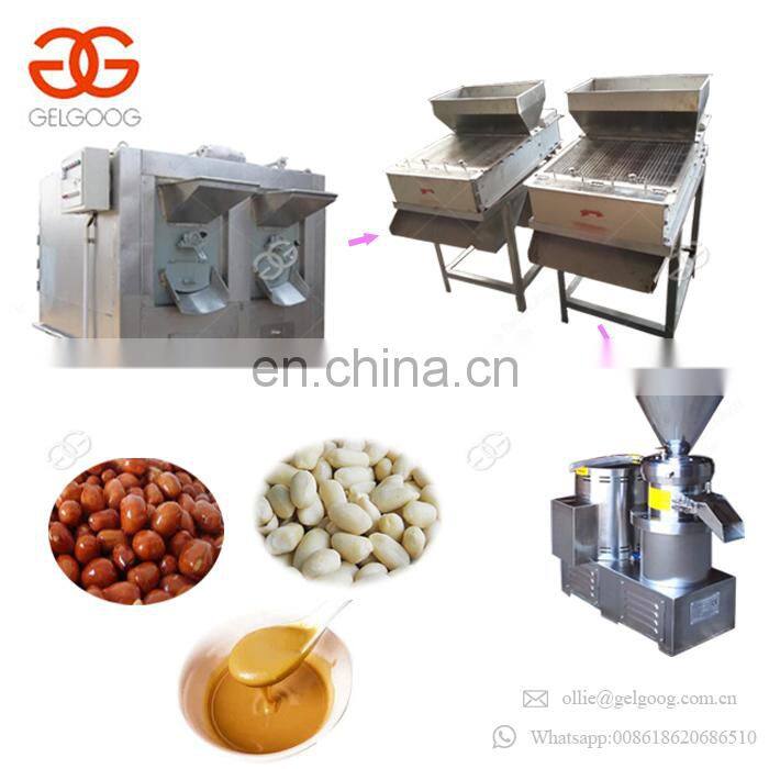 Hot Popular Factory Supply Sesame Butter Maker Peanut Paste Production Line Tahini Sauce Making Machinery