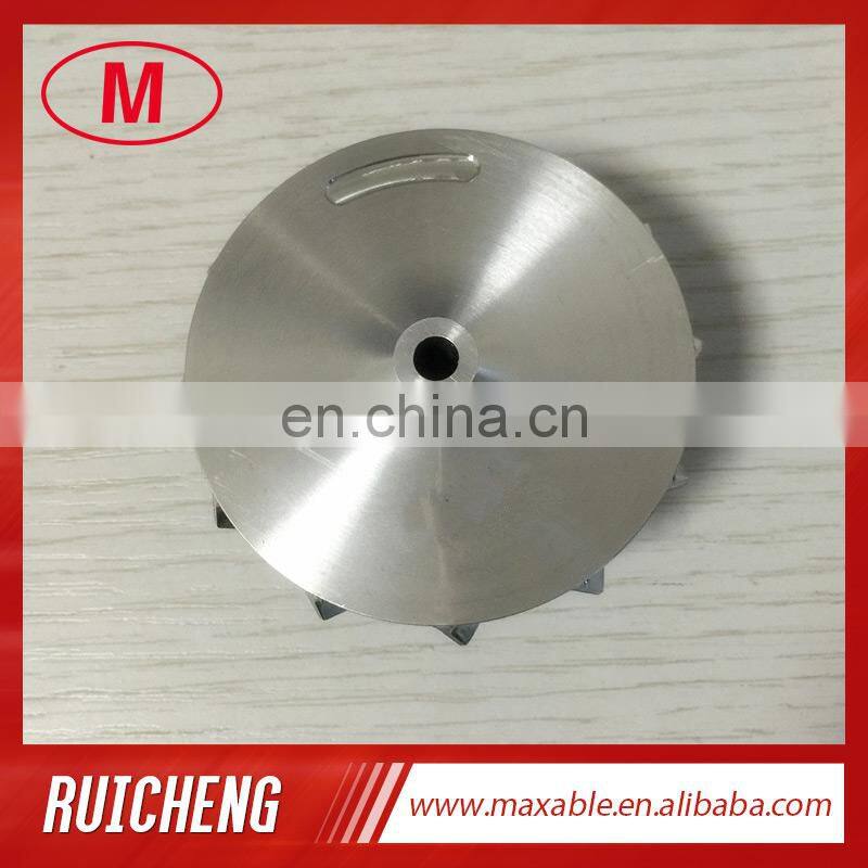 RHF5 44.20/58.00mm 6+6 Blades high performance billet/milling/aluminum 2618 turbo compressor wheel