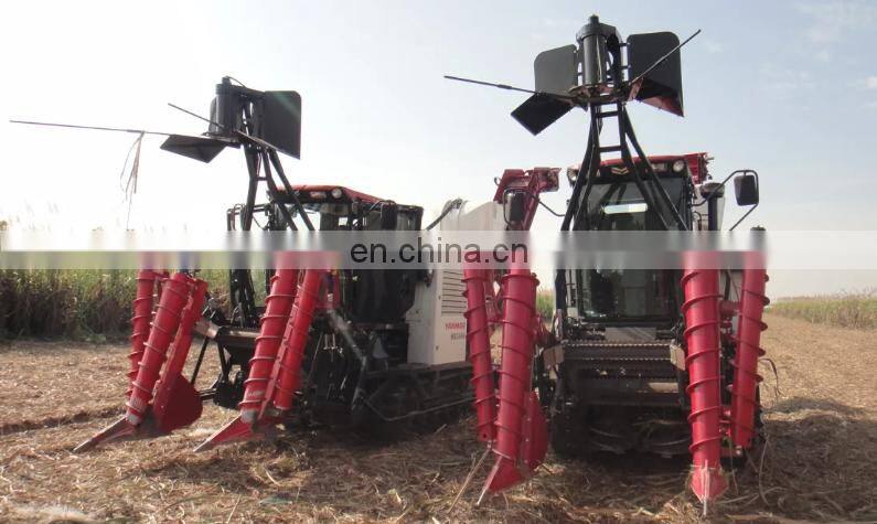 Rubber tracks  Rice combine harvester