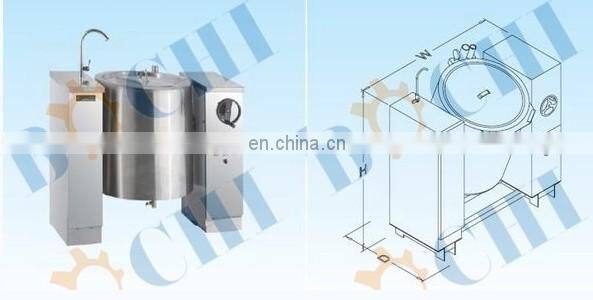 60L Tilting Electric Pot For Marine Galley