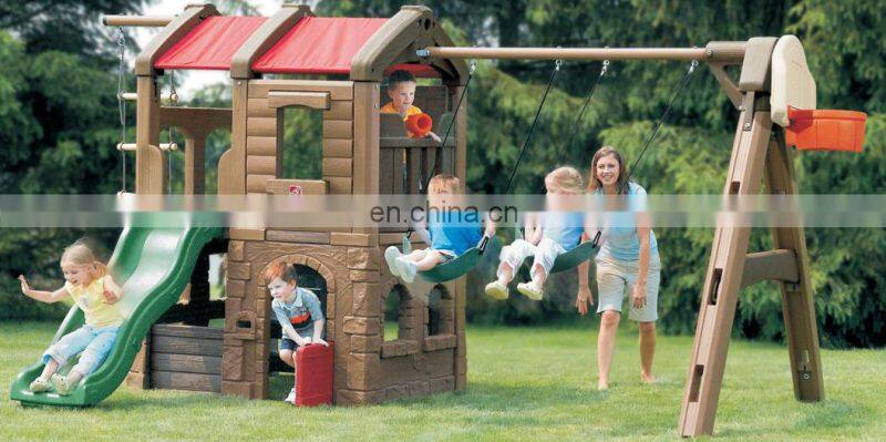 HDPE Plastic Material plastic kids play house ,indoor Mushroom game house