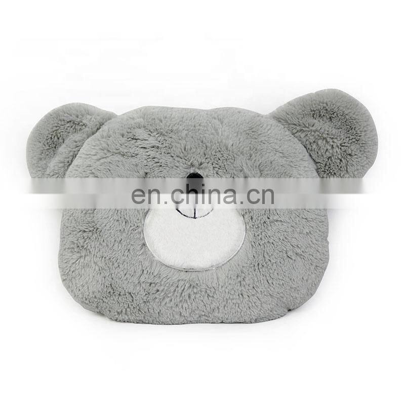 New design cute animal pillow cushion children kids flannel fleece cushion