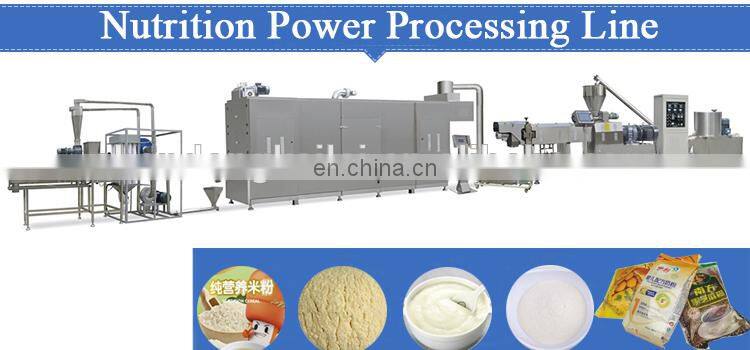 Full Automatic Babies Instant Nutrition Protein Powder Production Line Baby Food Powders Processing Machine