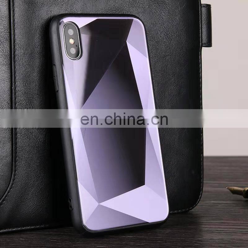 Custom Blu Cell Phone Cases For iphone X 7 8 plus Glass Phone Case