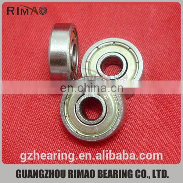 S440 stalness S625 2RS appliance bearing with 12mm S304 stainless steel shaft S625RS 625 deep groove ball bearings
