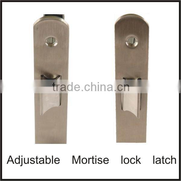 TRUST new structure type stainless steel turnable latch mortise lock