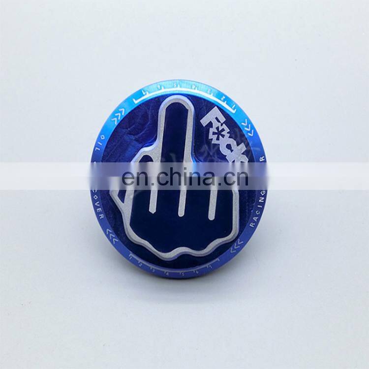 All-aluminum car modification universal oil cover