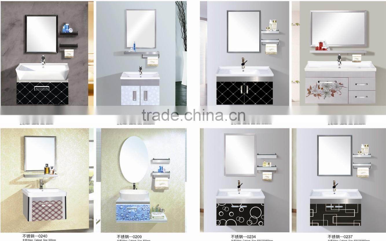 Stainless Steel Bathroom Jiaozuo Cabinet