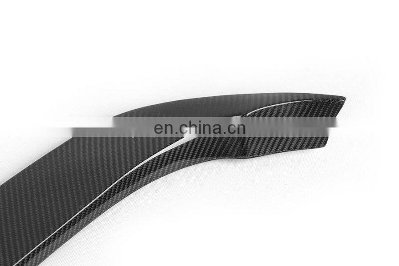 Carbon Fiber Middle Spoiler Car Wing for VW Golf VII 7 MK7 GTI R20