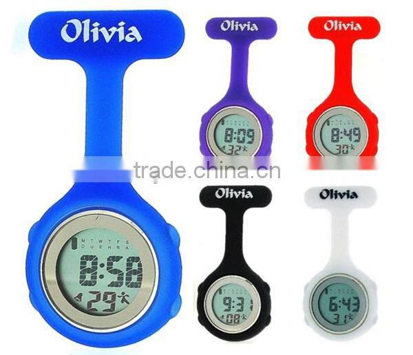 Unique clip watch nurse watch mix colors