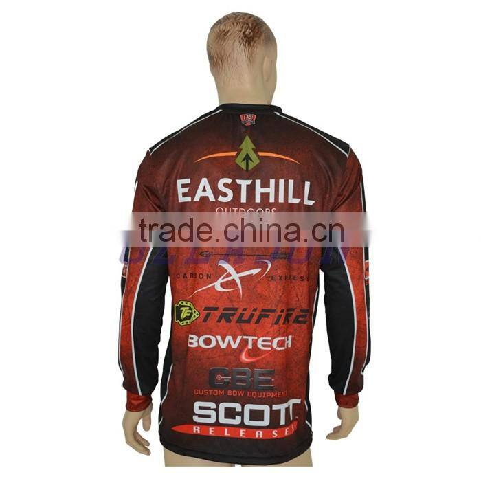 Custom blank dry fit shirts wholesale high quality fishing jersey