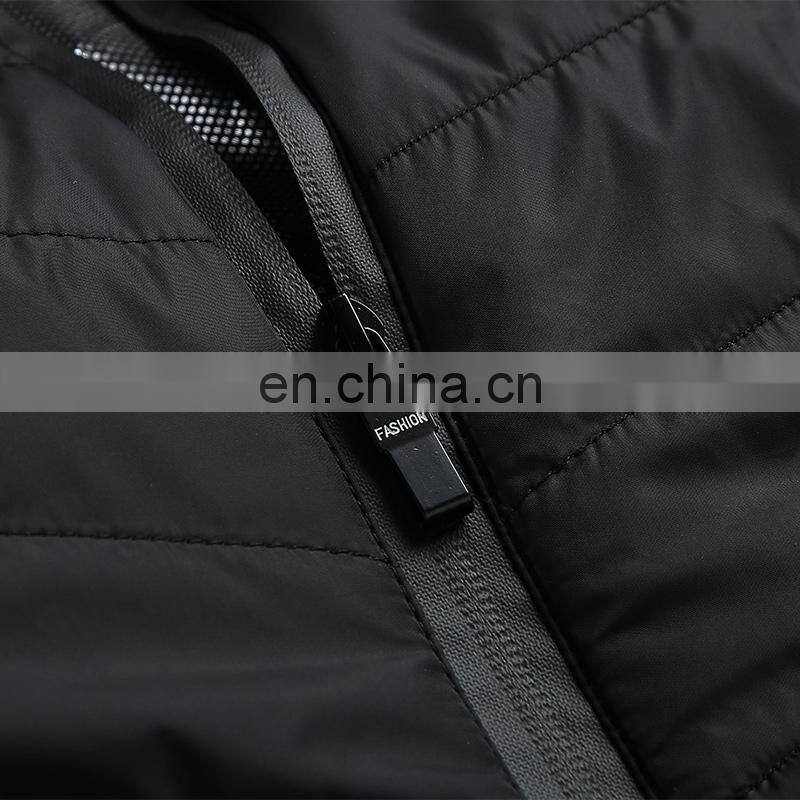 USD Smart Large Size Casual Stand Collar Heating Waistcoat