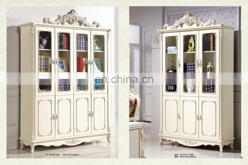 2021 European princess Solid wood classic sofa bed carved double beds design