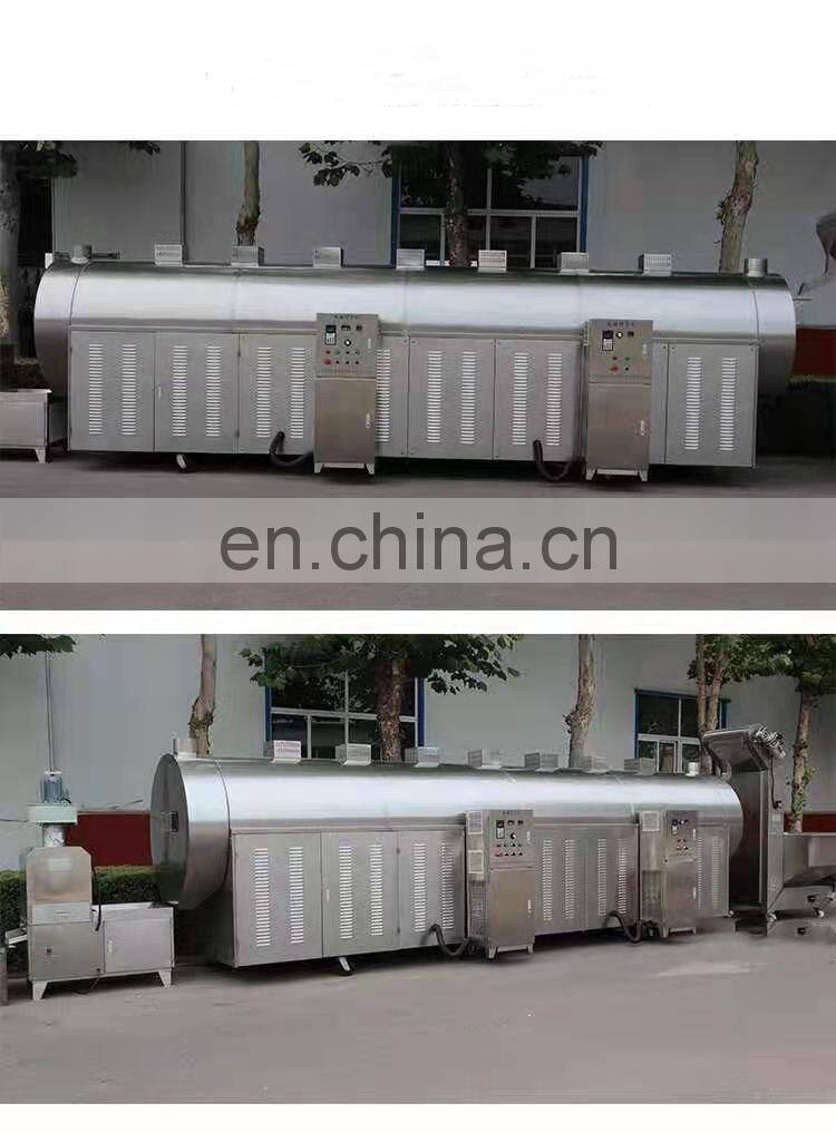 Automatic Chestnut Almond Walnut Pistachio Sunflower Seeds Roaster Price Groundnut Peanut Cocoa Bean Hazelnut Roasting Machine