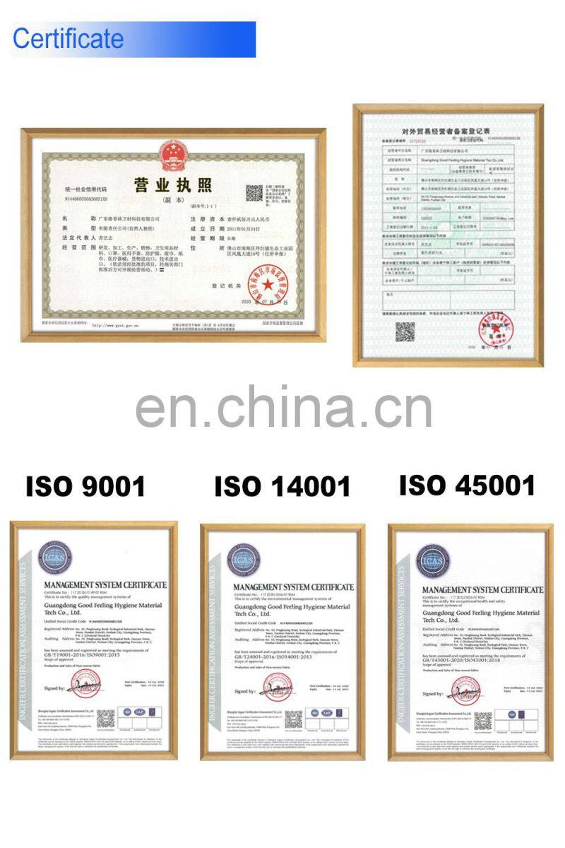 Supplier for Baby Diaper Topsheet Hot Air Through Non Woven Fabric China Nonwoven Filter Fabric Factory 100% ES Fiber Custom 24g