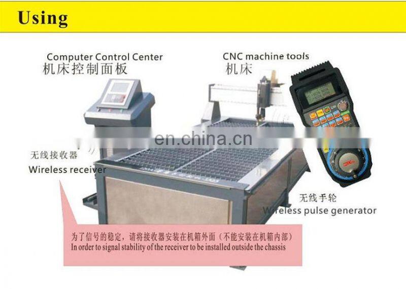 New Generation Mach3 4 Axis Wireless CNC Pendant Handwheel from XHC Factory