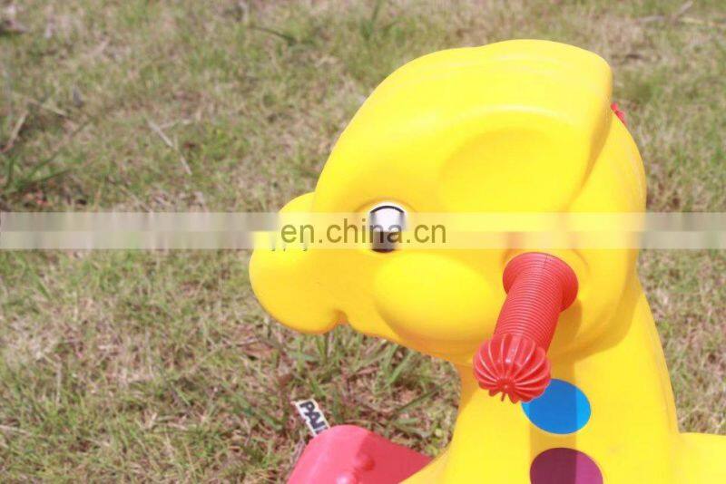 2018 Hot selling environmentally friendly material baby indoor rocking horse ride on toy deer plastic rider horse for kids