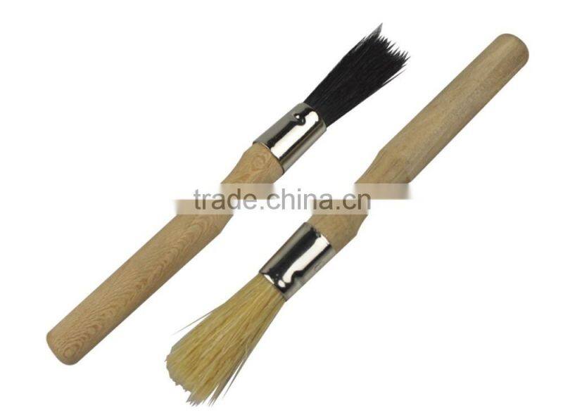 wooden handle round cleaning brush,gun cleaning kit, gun accessories