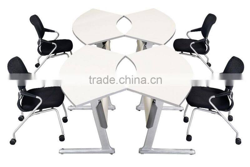 Good price Fabric Plastic training chair office chairs conference seating G0906A