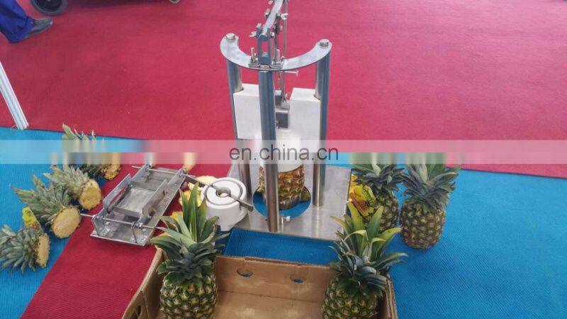 Factory price ISO certificated pineapple peeling machine/pineapple peeling and coring machine