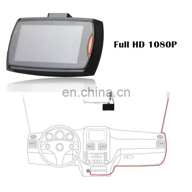 1080P HD Auto Car DVR Camera Dash Video Recorder Portable Durable Fashion LCD G-sensor Cycle Record G30 Dash Cam HD Mirror Cam