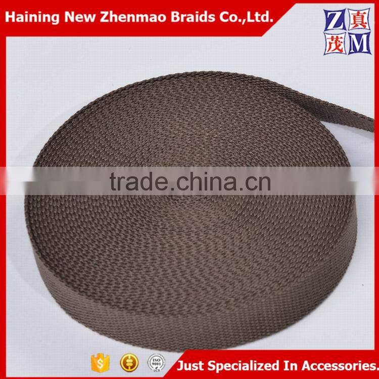Wholesale low price colored polyester seat belt webbing