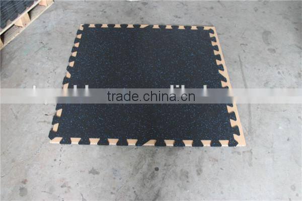 Interlock rubber gym floor mat price