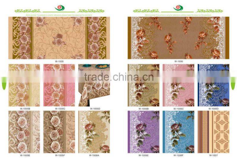 pvc table cloth