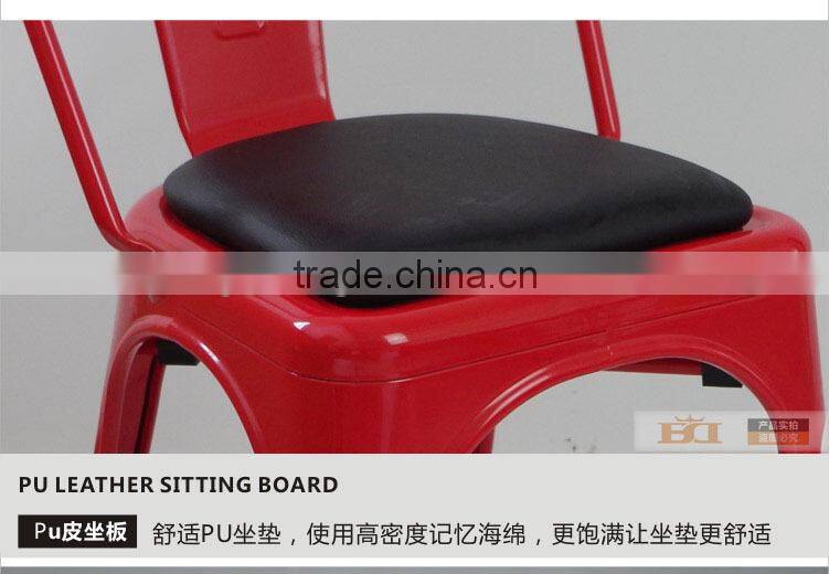 Factory Antique metal furniture modern living dining bar stools high bar