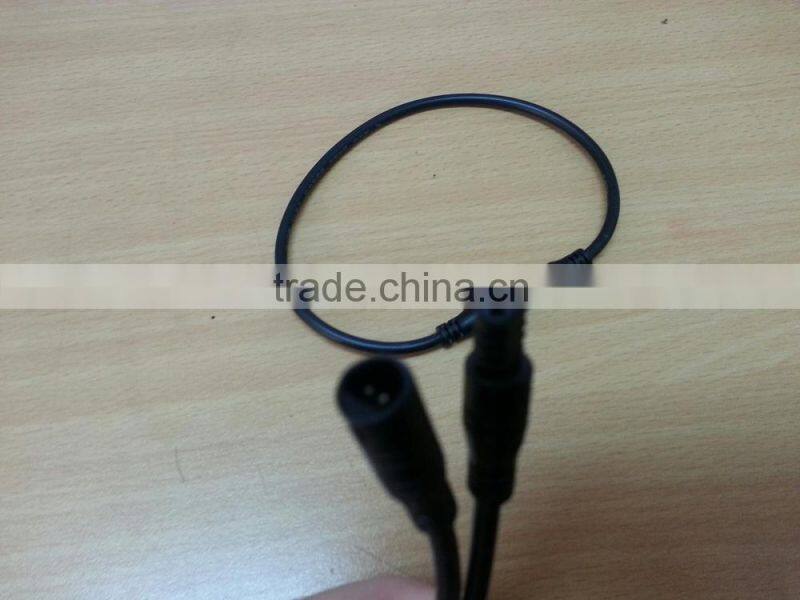 1.0mm Waterproof Black 300V 80C of cable Wire harness Connector