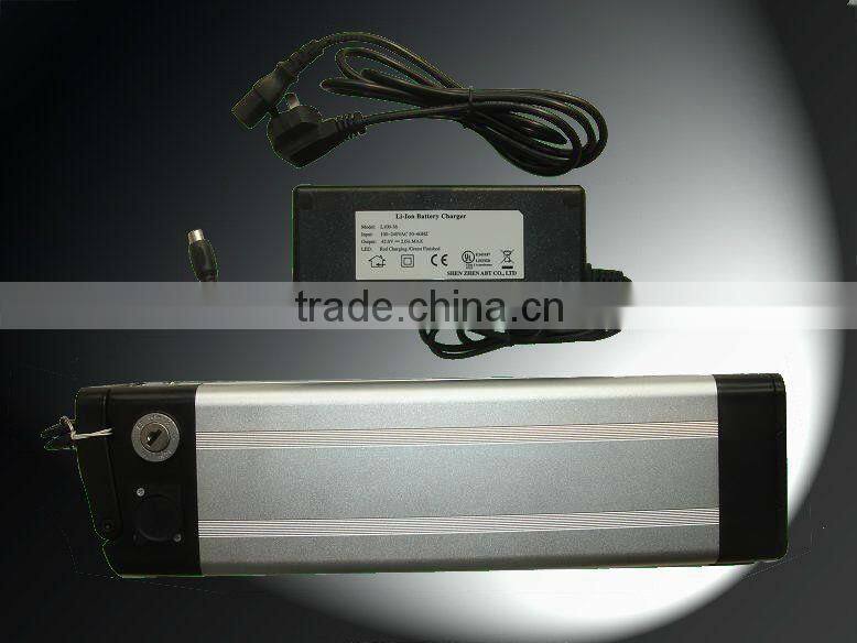Wholesale 48 volt ebike battery / 48v 12ah ebike battery / silver fish ebike battery