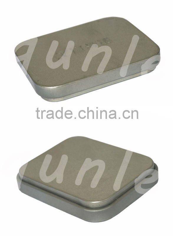 Rectangular Cheap Tin Cans Tea Can Manufacturer With Embedded Lid