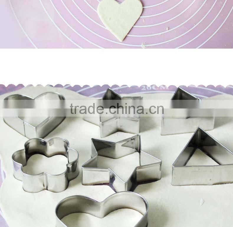 YangJiang factory manufature good quality different shape Stainless Steel cake mold