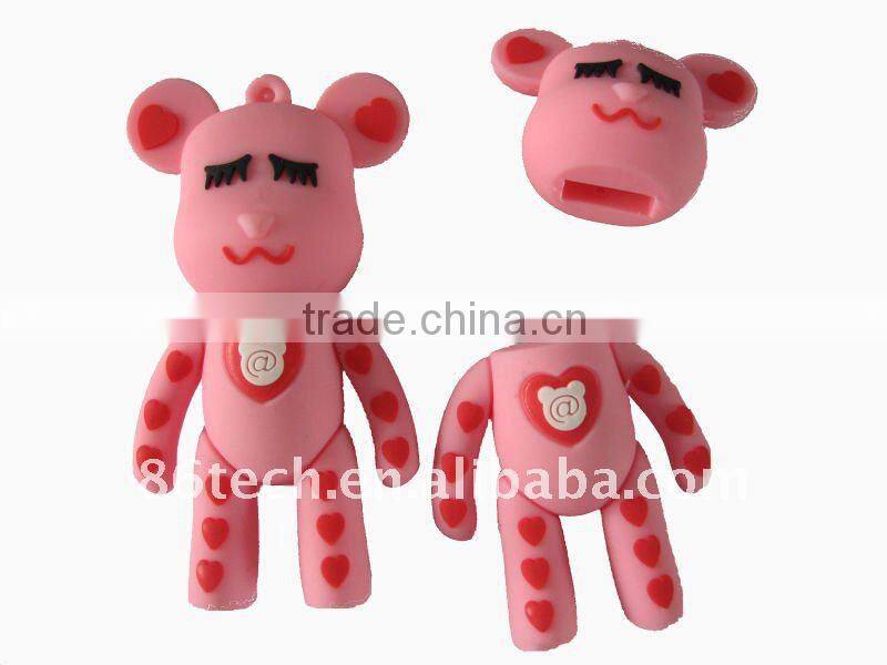 3.0 64GB cartoon large quantity factory usb flash drive for kids