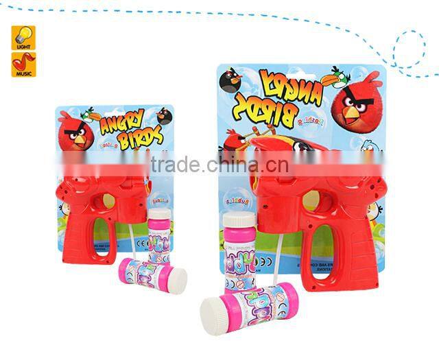 Bubble gun with musical and light toys gun for sale