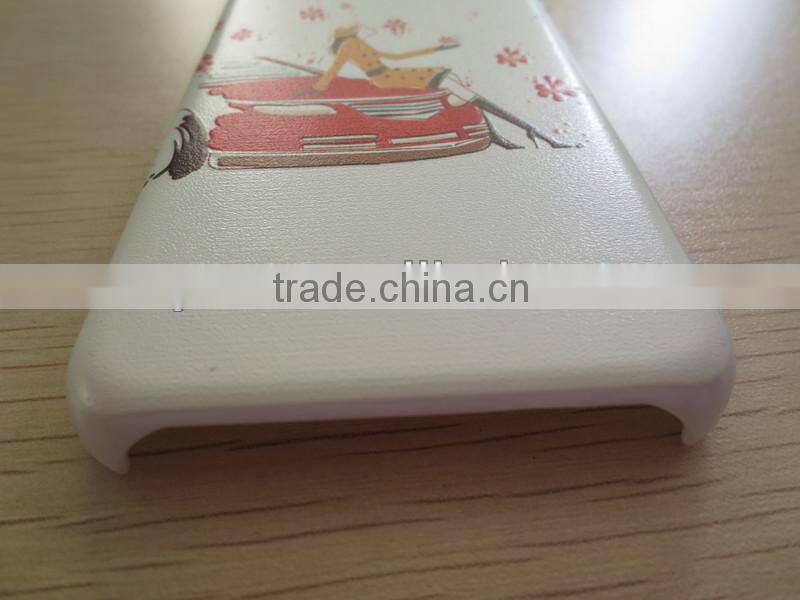 Customized UV printing case with rubber coated phone case, 2013 newest mobile phone case with factory price in SZ