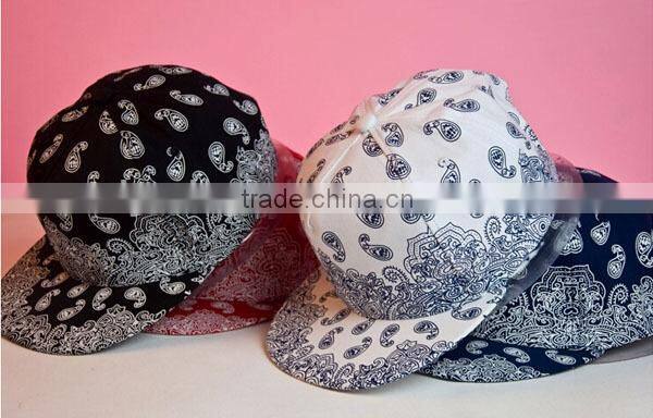 Brushed Cotton Embroidery Promotional Snapback Hat And Cap