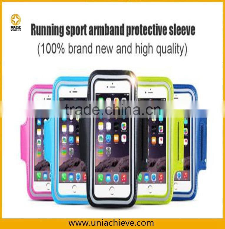 Sports Armband Case for iPhone 6/6 plus running neoprene Sports Armband phone case blue