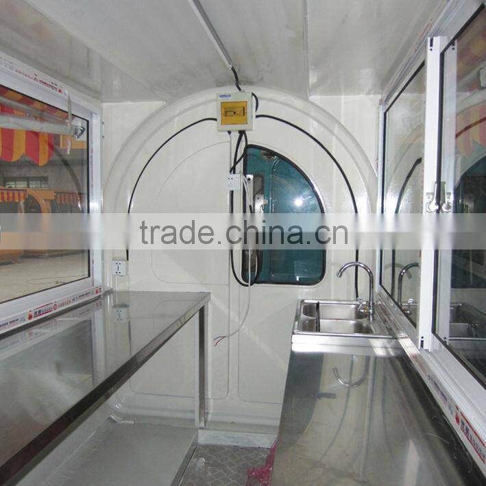 Overseas third-party support available After-sales Service Provided and Food, crepe Application Crepe Carts/Crepe Kiosk/pizza c