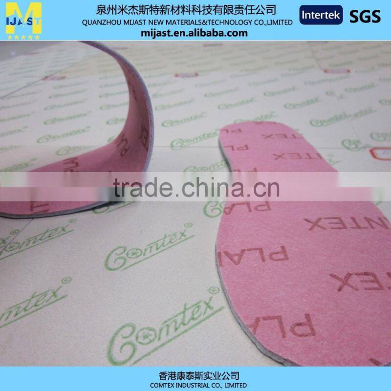 Cellulose insole board with EVA for Shoe insole material