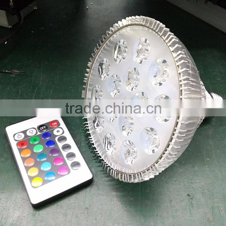 Dimmable RGB Par38 15w E26 E27 Led Par Light