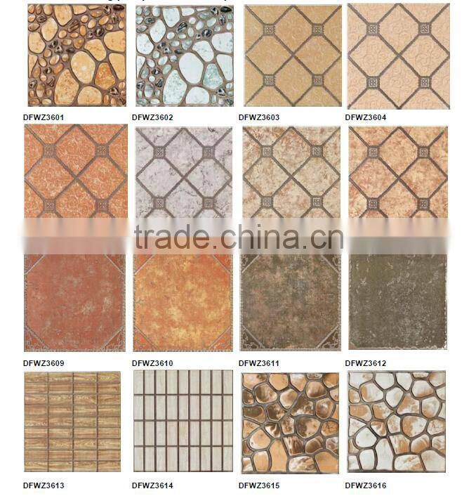 300x300mm ceramic big floor tiles in mettalic effects