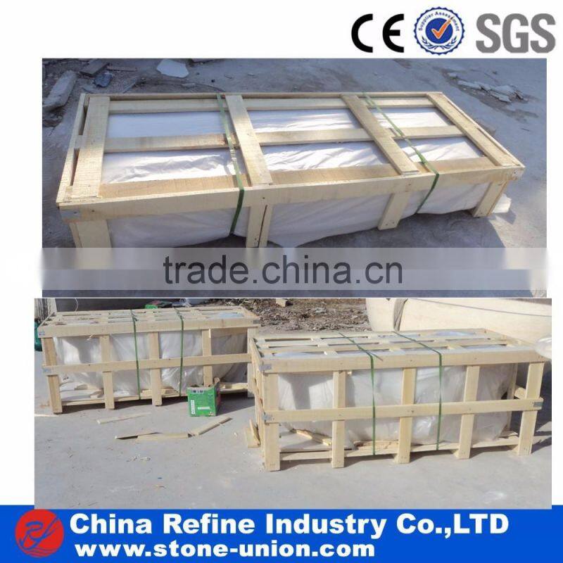 hand carved white marble bathtub for bathroom