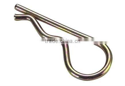 Professional Manufacturer Industry Nickel plated 8mm clevis bolt pin R type clip Hardware