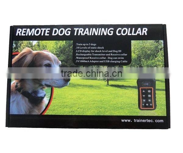 400Meter waterproof multi-dog system Colliers de dressage