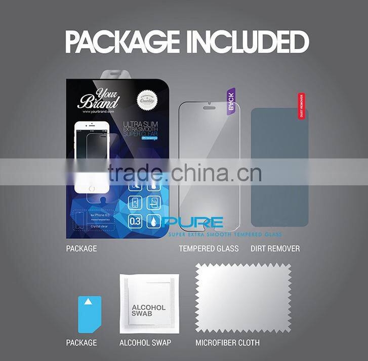 free shipping! Premium Anti Shock For Apple iPhone 6s/7 Tempered Glass Screen Protector