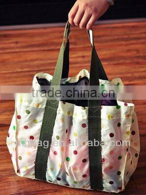 foldable drawstring tote bag