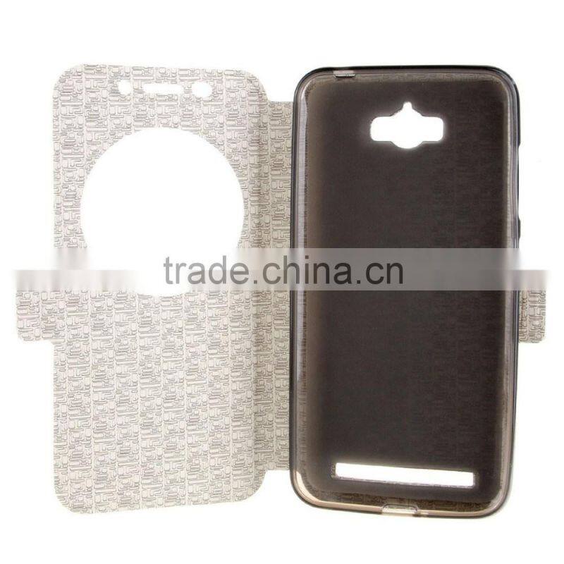 Keno For Asus Zenfone Max ZC550KL Luxury PU Leather Wallet Case Cover Shell, Flip Leather Case for Asus Zenfone Max ZC550KL